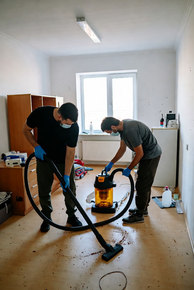 Intensive Reinigung bei Spezialreinigung