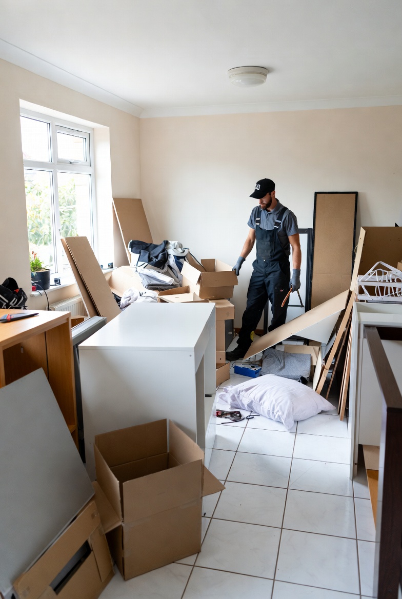 Besenreine Übergabe nach Entrümpelung